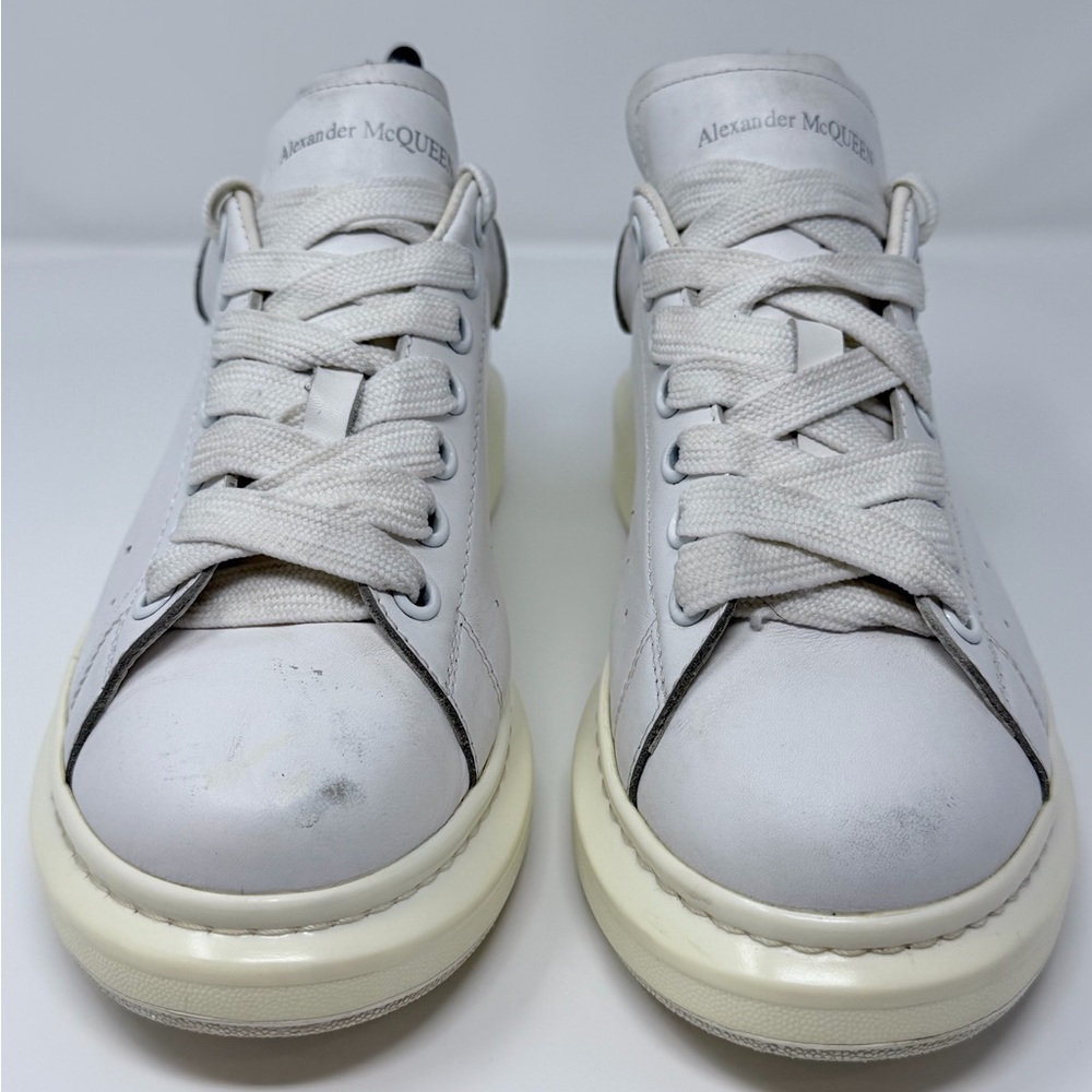 Alexander McQueen Cream Men's Sneakers - Picture 10 of 14